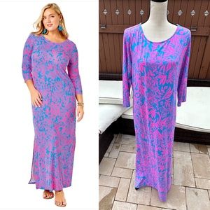 Lilly Pulitzer NWT MORGANN 3/4 Sleeve Maxi